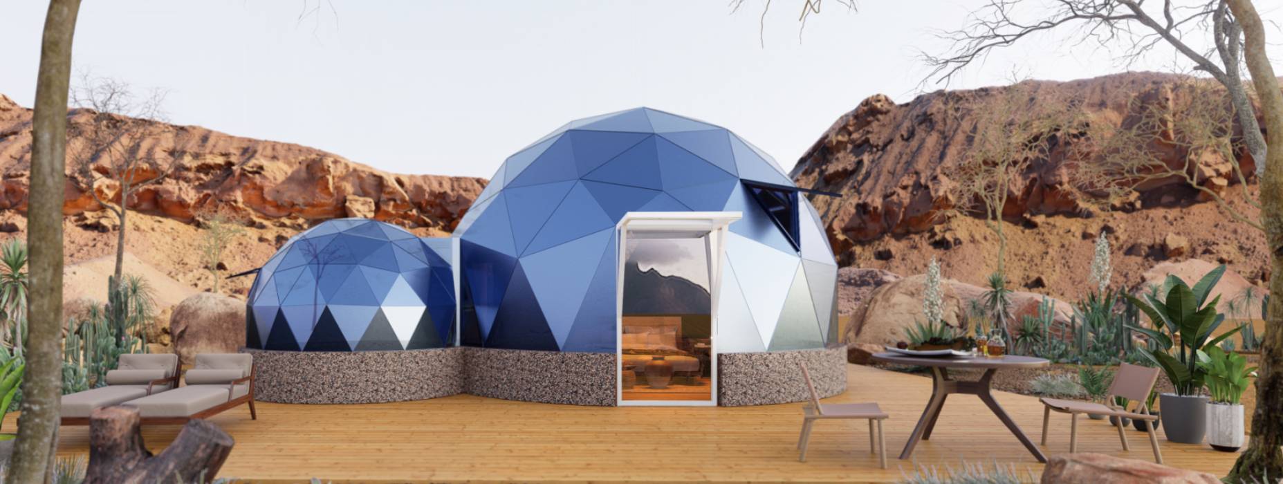 喀什球形智能光伏玻璃星空房